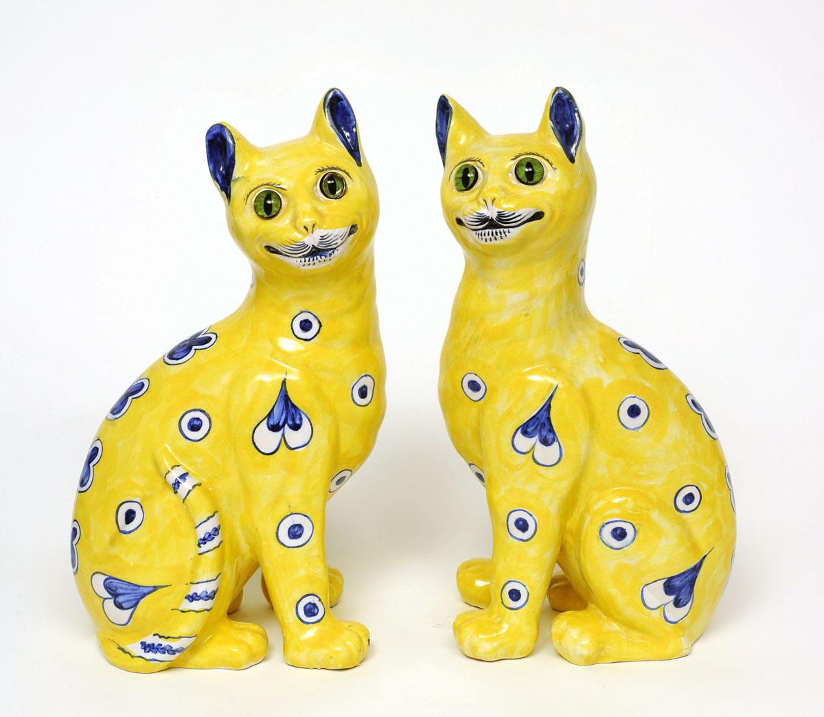 Pair of Cats, Emile Galle